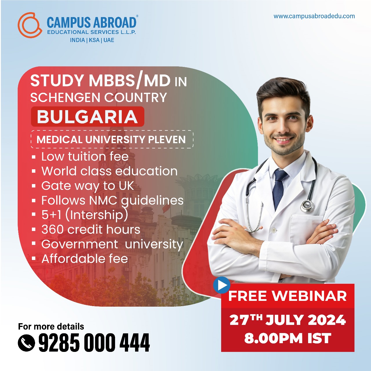 STUDY MBBS IN BULGARIA