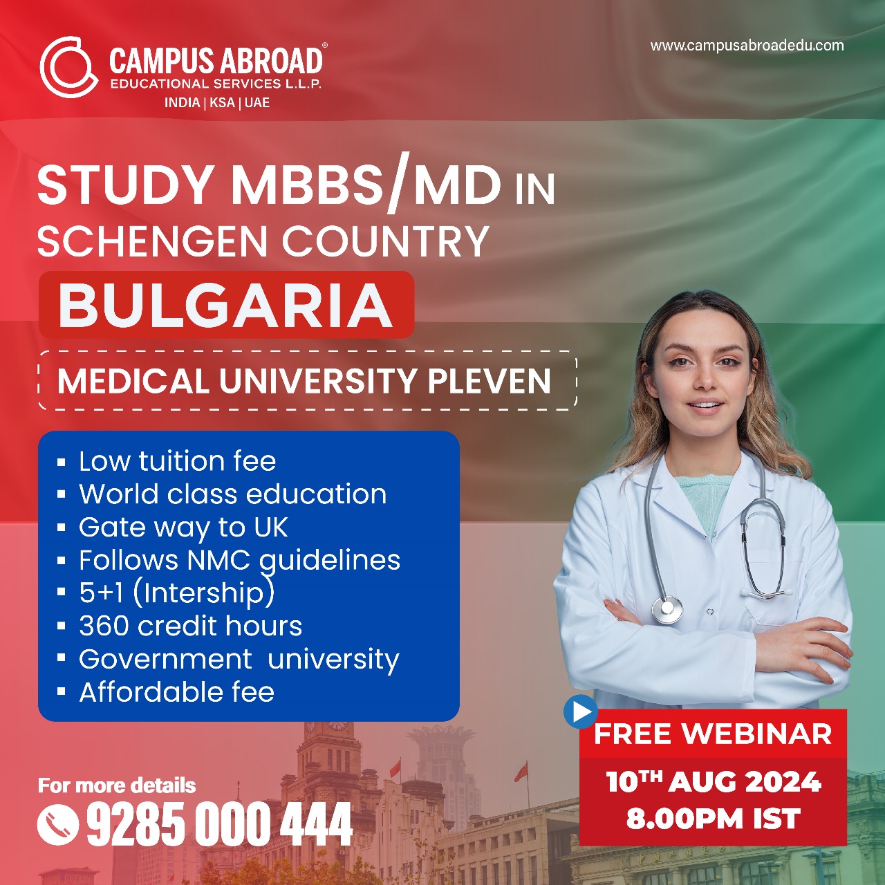 STUDY MBBS IN BULGARIA