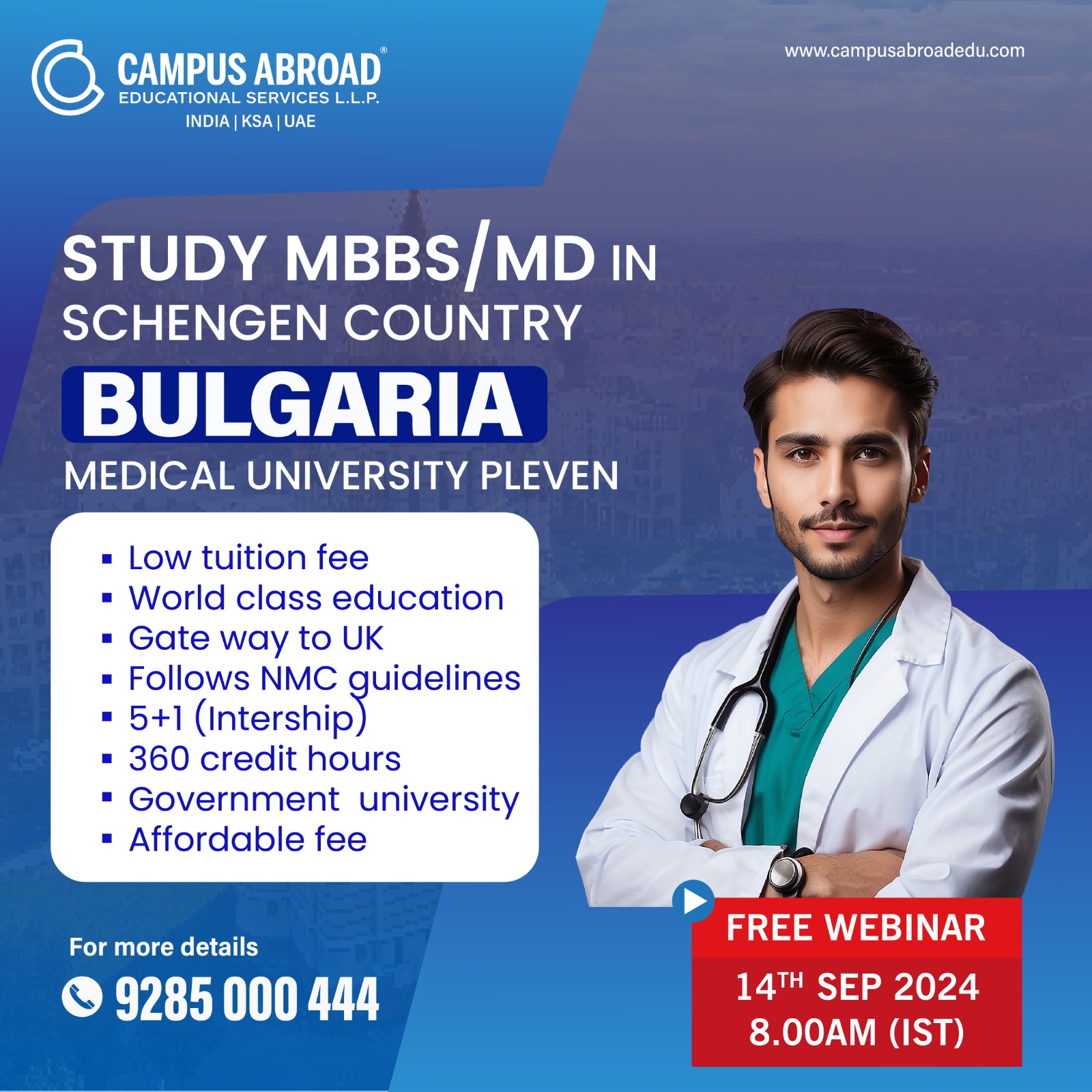 STUDY MBBS IN BULGARIA