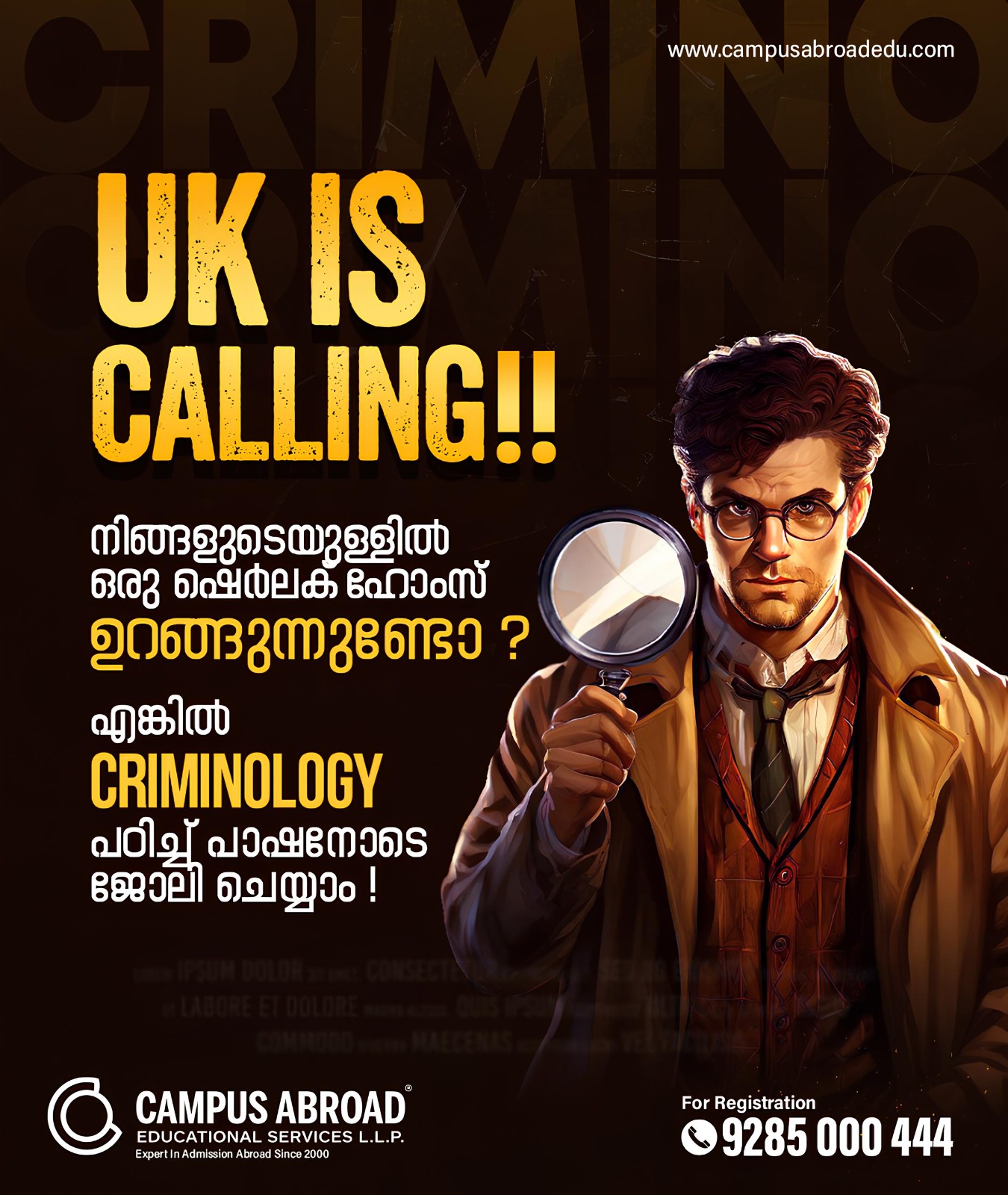 STUDY CRIMINOLOGY IN UK